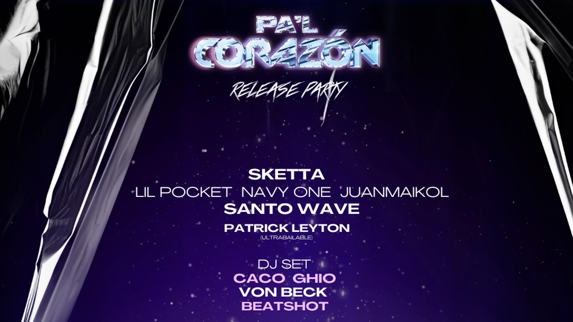 Pa´l Corazon | Release Party | Concierto + Fiesta
