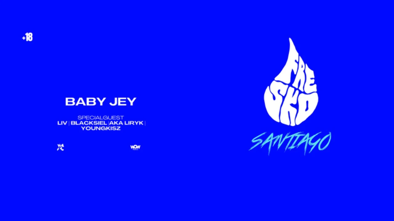 BABY JEY EN SANTIAGO - FRESKO ( CONCIERTO PARA TODAS LAS EDADES - DOMINGO 08 DE SEPTIEMBRE)