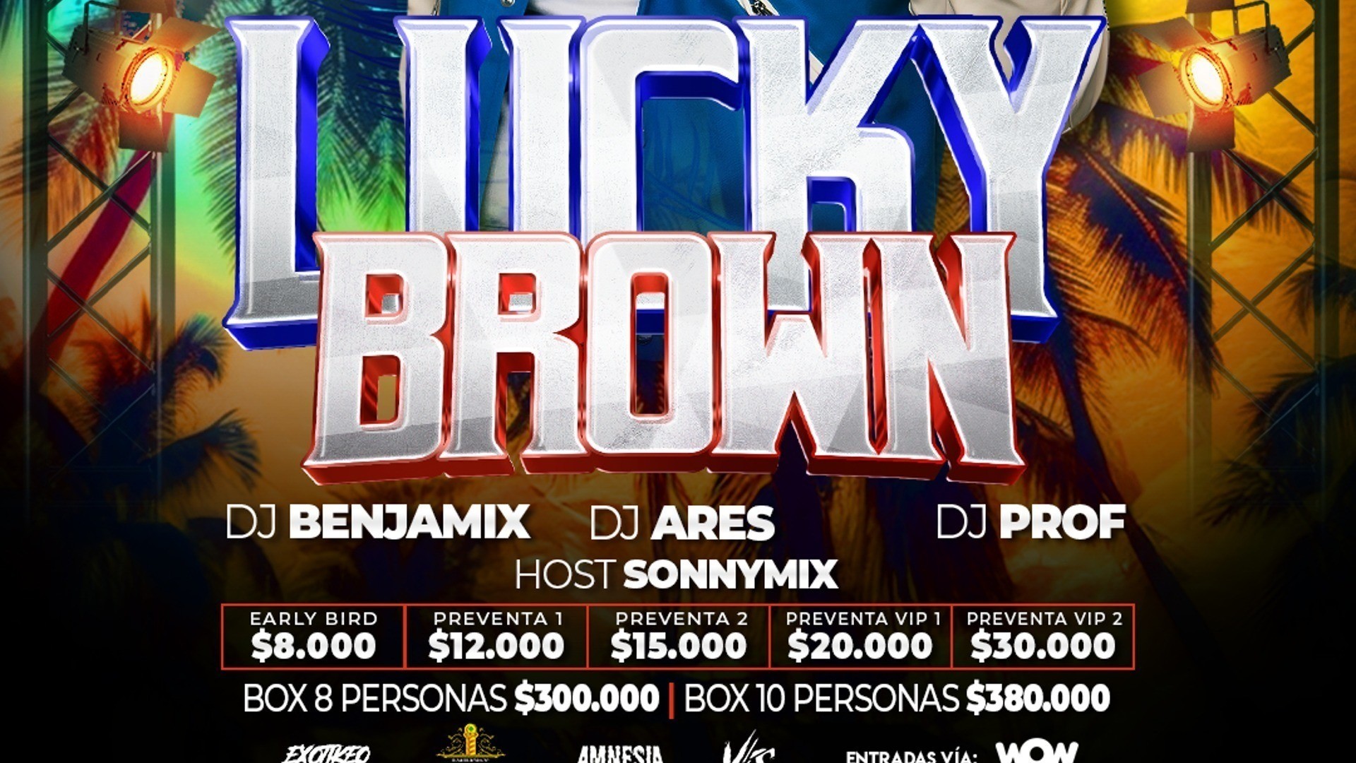 LUCKY BROWN EN IQUIQUE
