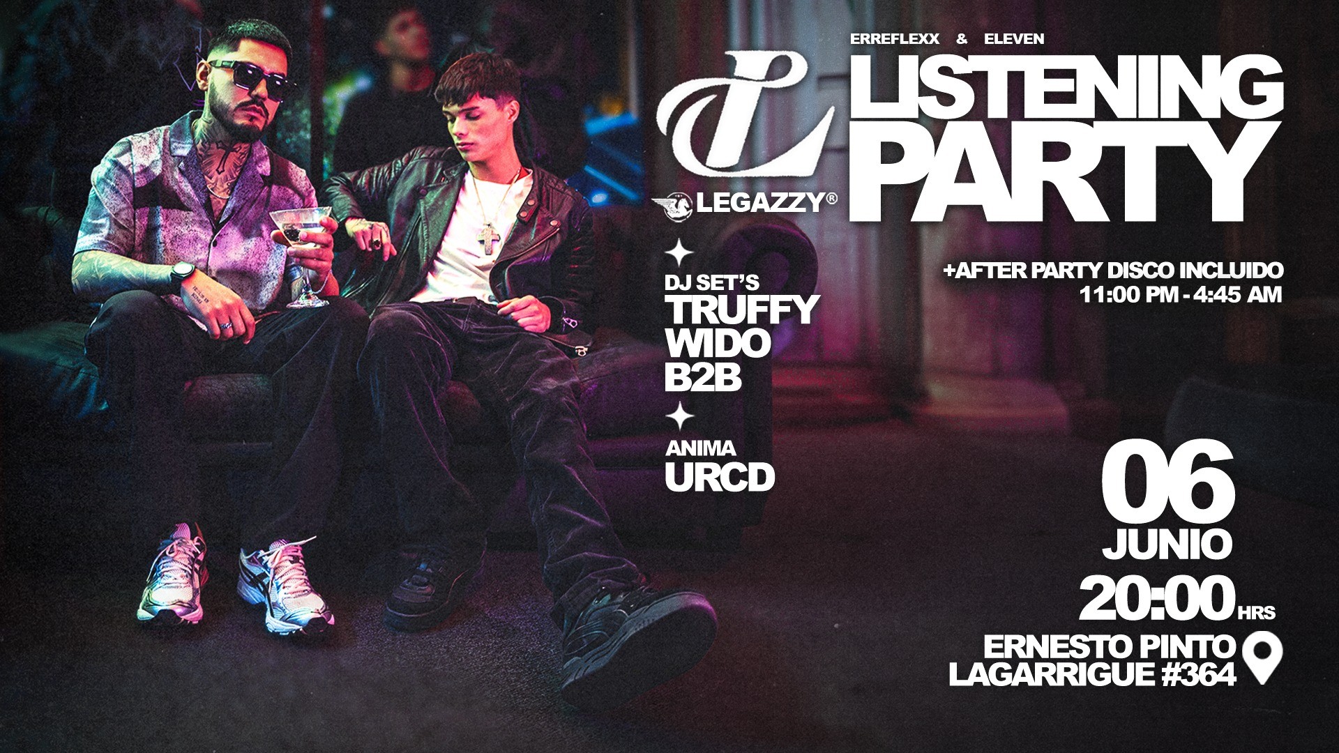 Listening Party EP LEGAZZY - Ultra Club