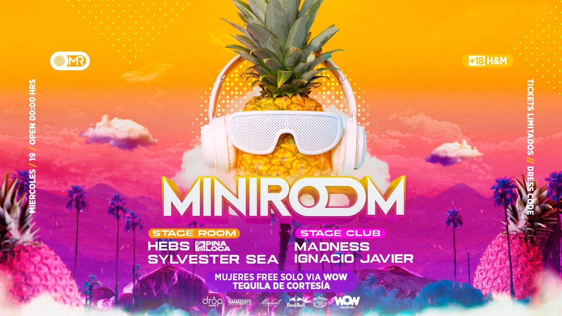 MINIROOM MIERCOLES 19 JUNIO | MELIPILLA