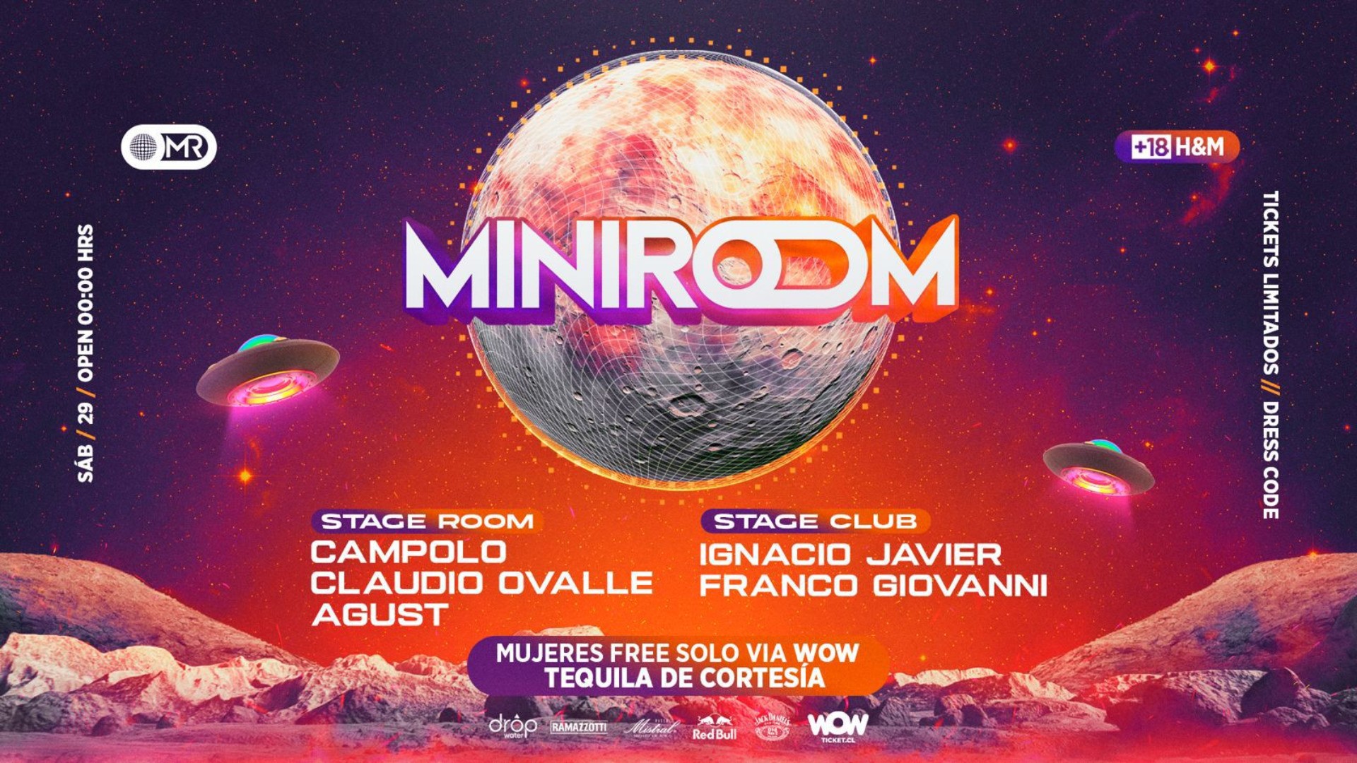 MINIROOM SÁBADO 29 | MELIPILLA