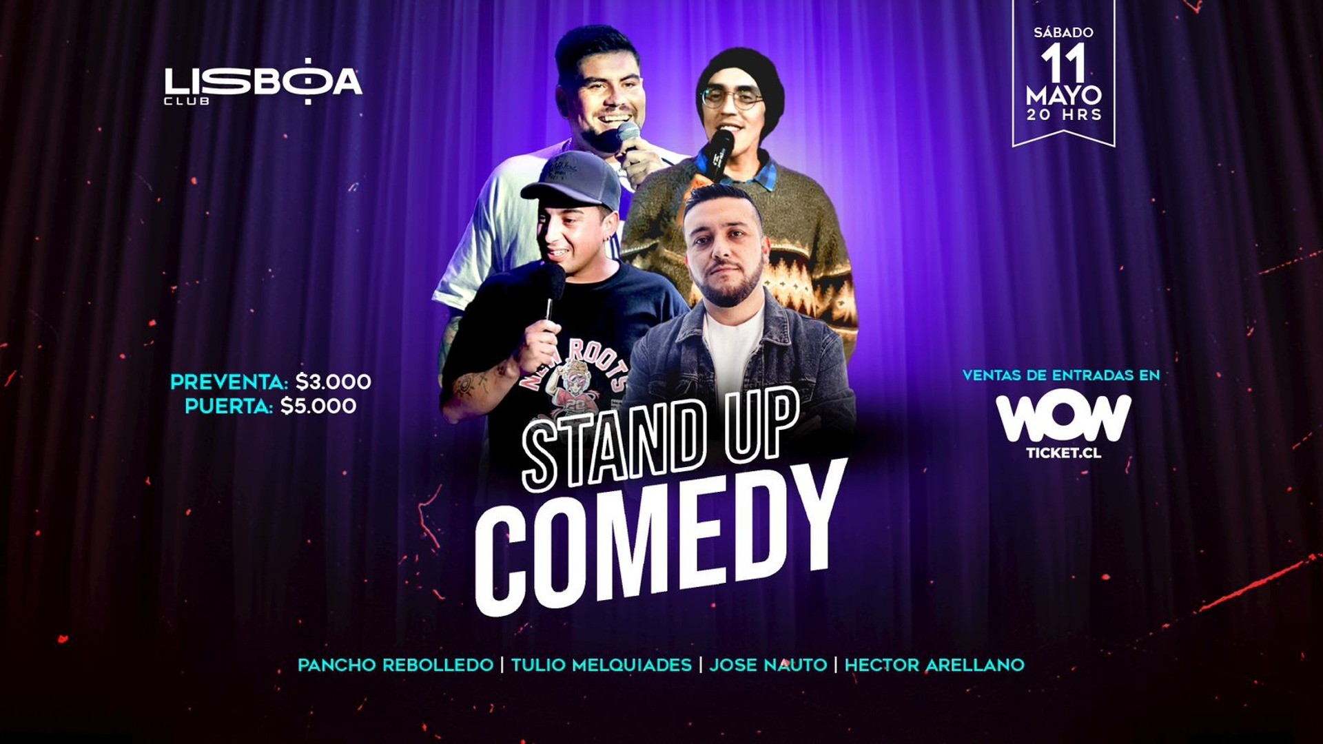 Stand up en Club Lisboa