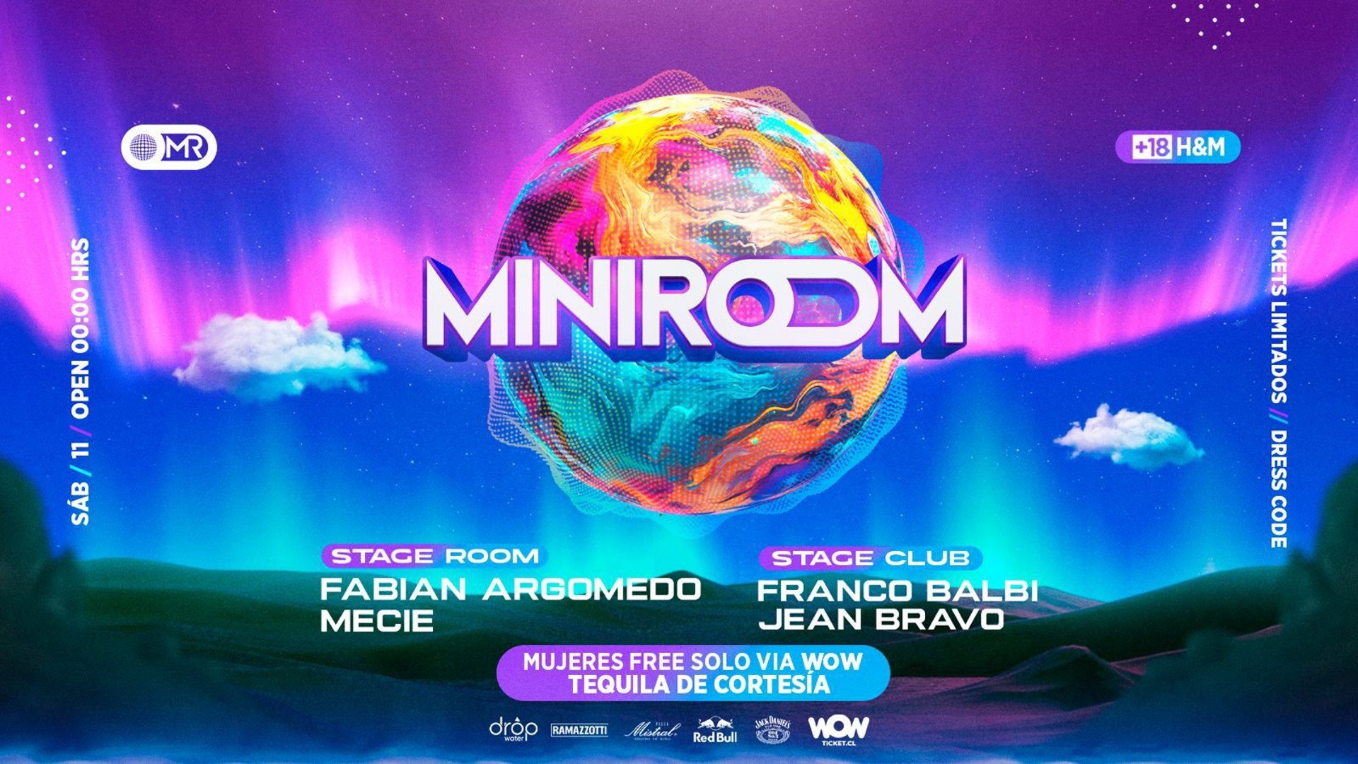 MINIROOM SÁBADO 18 | MELIPILLA