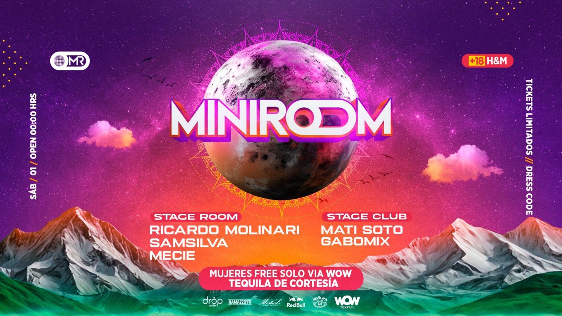MINIROOM SÁBADO 01 JUNIO | MELIPILLA